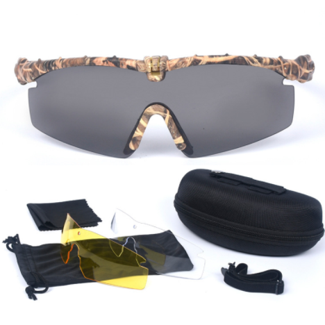 Outdoor Tactical Glasses Military Fan Protective Goggles