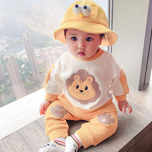 Children Fashion Casual Cartoon Suit Clothes