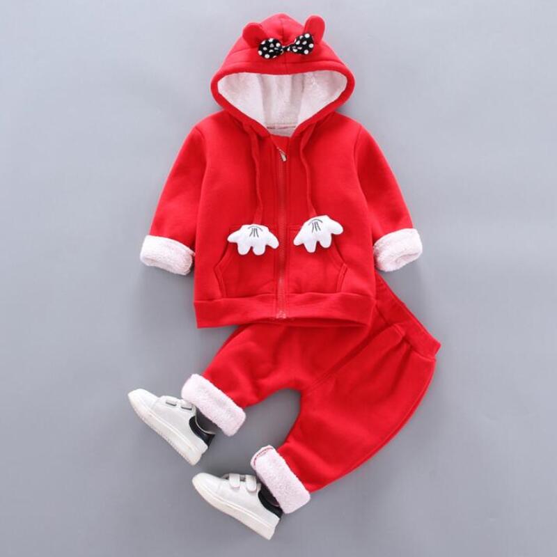 Printed Long Sleeve T-shirt Trousers Suit Casual Children's Suit