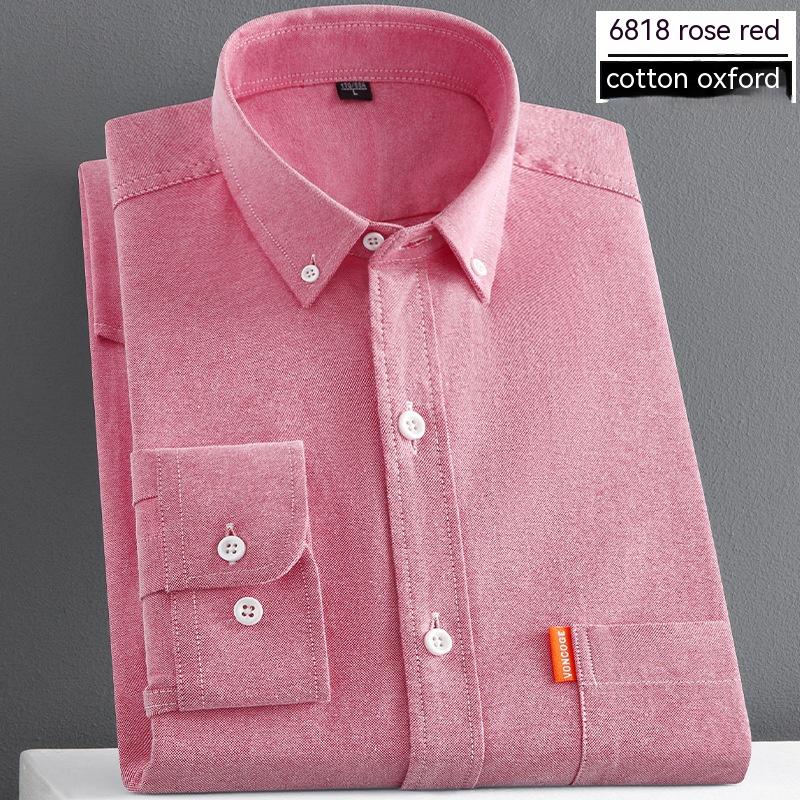 Men's Shirt Long Sleeve Pure Cotton Coat