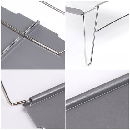 Outdoor Folding Simple Tactical Splicing Aluminum Plate Table