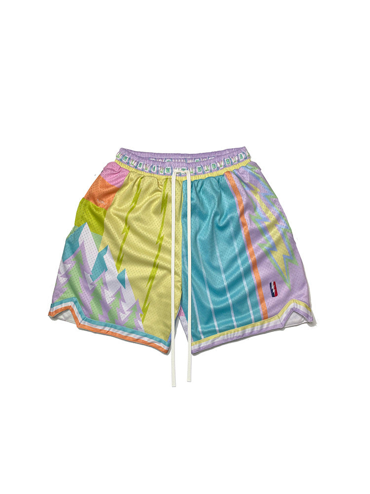 Short Court Printemps Et Été Impression Pour Hommes