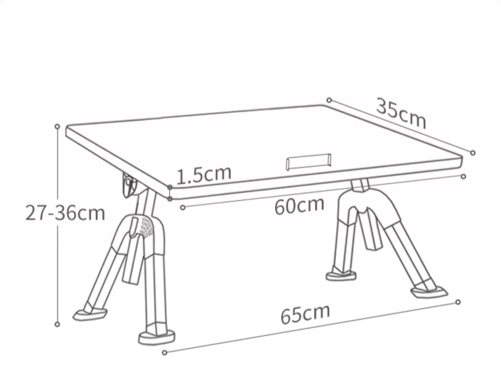 Computer Desk Adjustable Table Folding Table