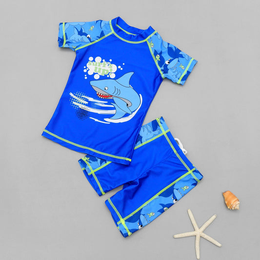 Maillot de bain avec protection solaire pour enfants, équipement de natation