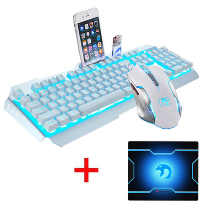 Computer Notebook Eat Chicken Keyboard And Mouse Headset