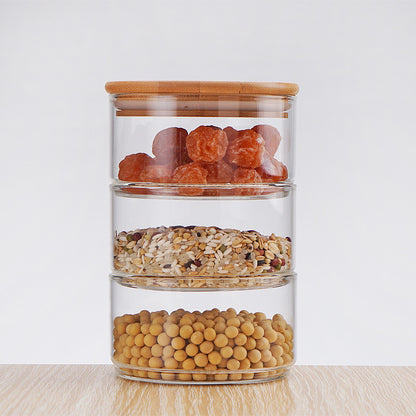 Multi-layer glass sealed jar