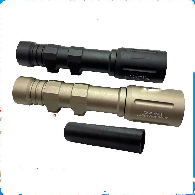 Long Tactical Bright Flashlight