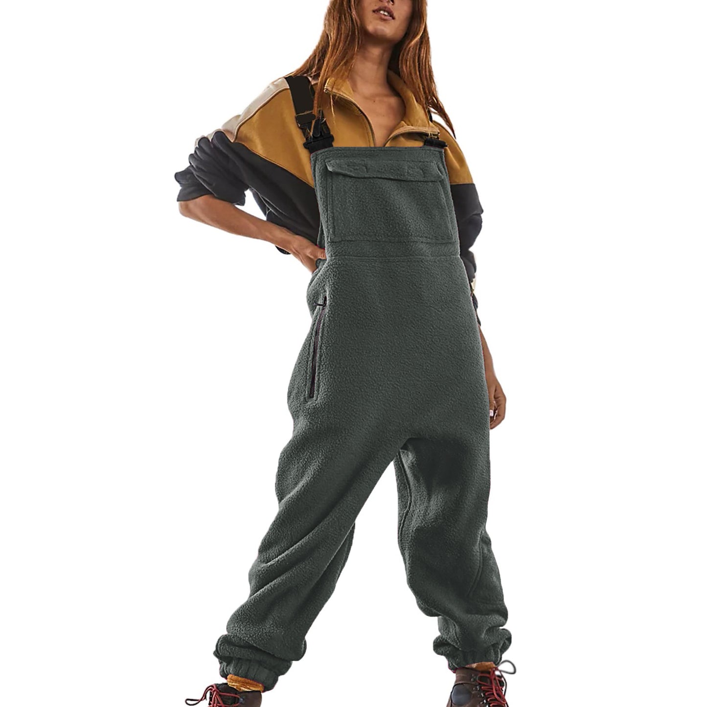 Women Workwear Jumpsuit Polar Fleece