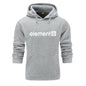 Printed Sports Hooded Pullover Casual Men's Sweater