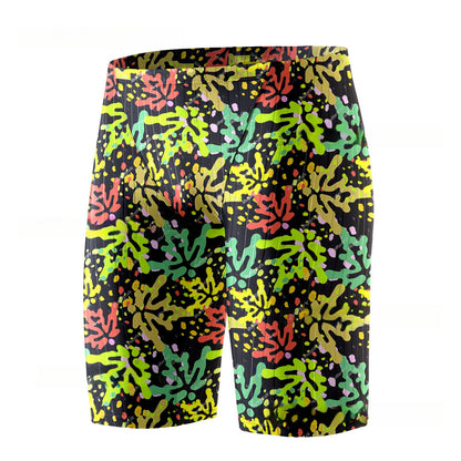 Men's Swimming Trunks Breathable Ice Silk Feeling Quick-dry Pants Swimming Equipment Summer 3D Printing Crafts