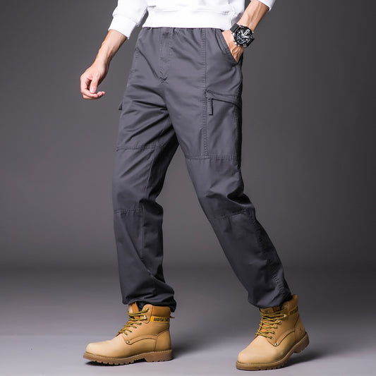 European And American Fashion Loose Men's Overalls Trousers