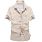 Men's Versatile Loose Shirt Pure Cotton