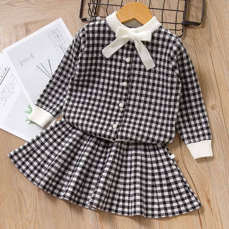 Girls' college style dress