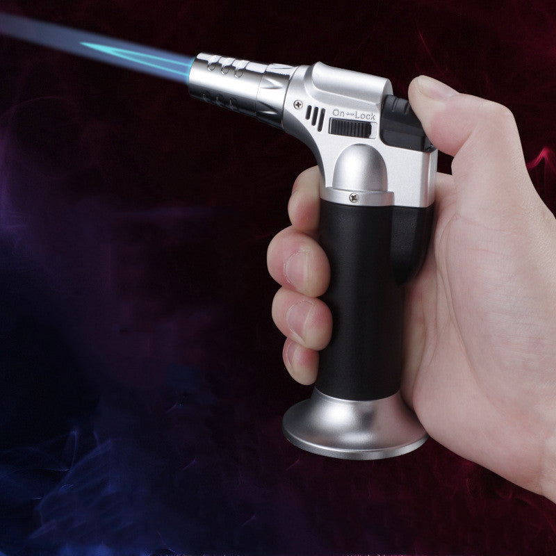 Portable Straight Cigar Flame Gun Igniter