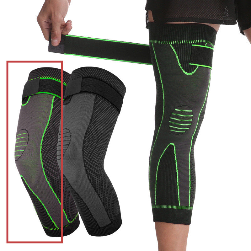 Large Calf Pressure Lengthened Knee Pad