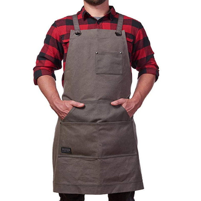 Tool Machinery Carpenter Canvas Wax Apron