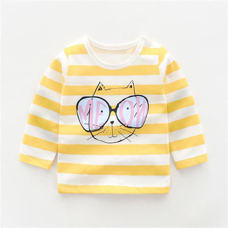 Baby Girl Children's Clothing Cotton Long Sleeves