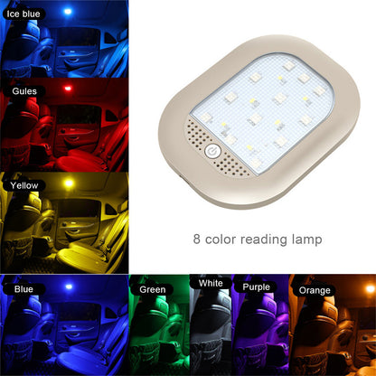 Car Color Roof LED Reading Light