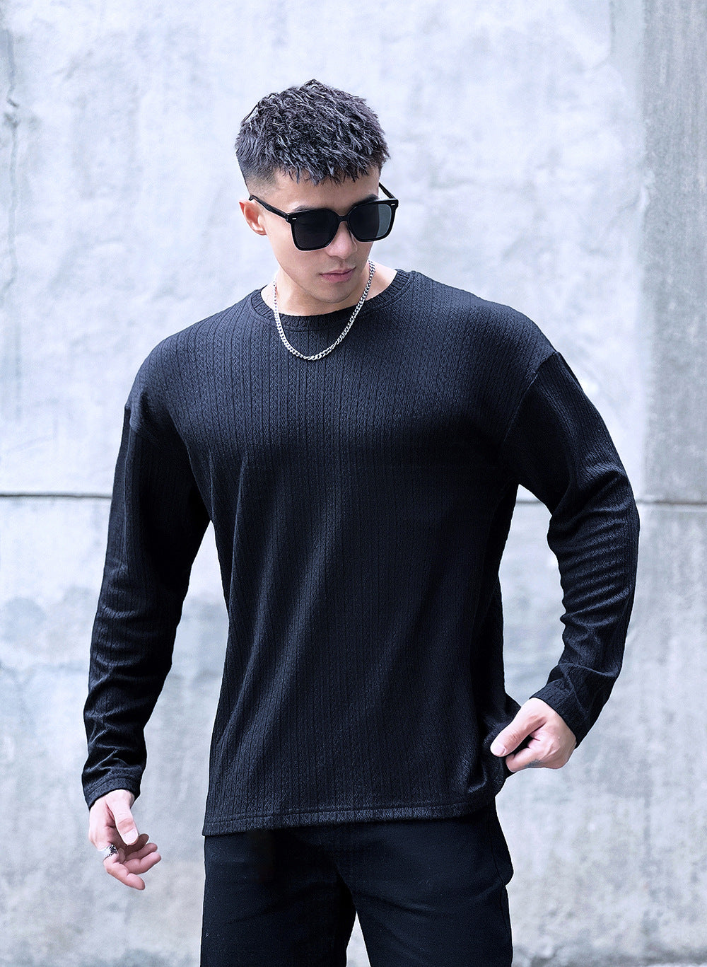 Men's Fitness Sportswear Long-sleeved