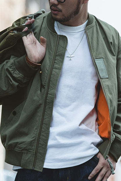 Men's Casual Military Baseball Uniform Tooling Jacket