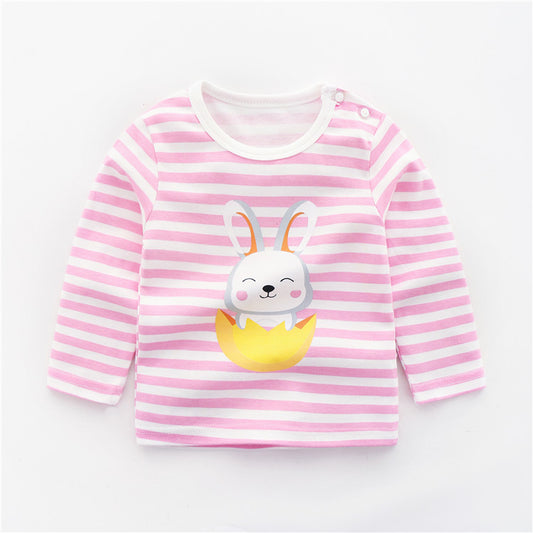 Baby Girl Children's Clothing Cotton Long Sleeves