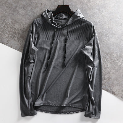 Loose Hooded Sweater Long Sleeve T-shirt
