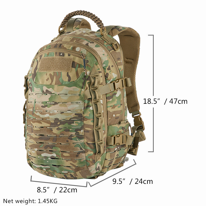 Camouflage tactical backpack