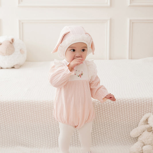 Baby Cotton Long-sleeved Jumpsuit