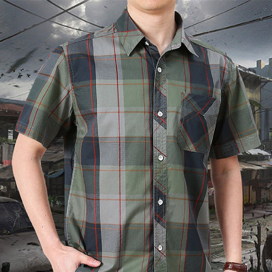 Men's Loose Short Sleeve Shirt Top