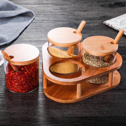 Set Kitchen Household Seasoning Jar