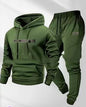 Women's Loose-fit Hoodie Jacket With Long Sleeves And Matching Pants
