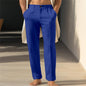 Four Seasons Slim Fit Men's Casual Solid Color Trousers