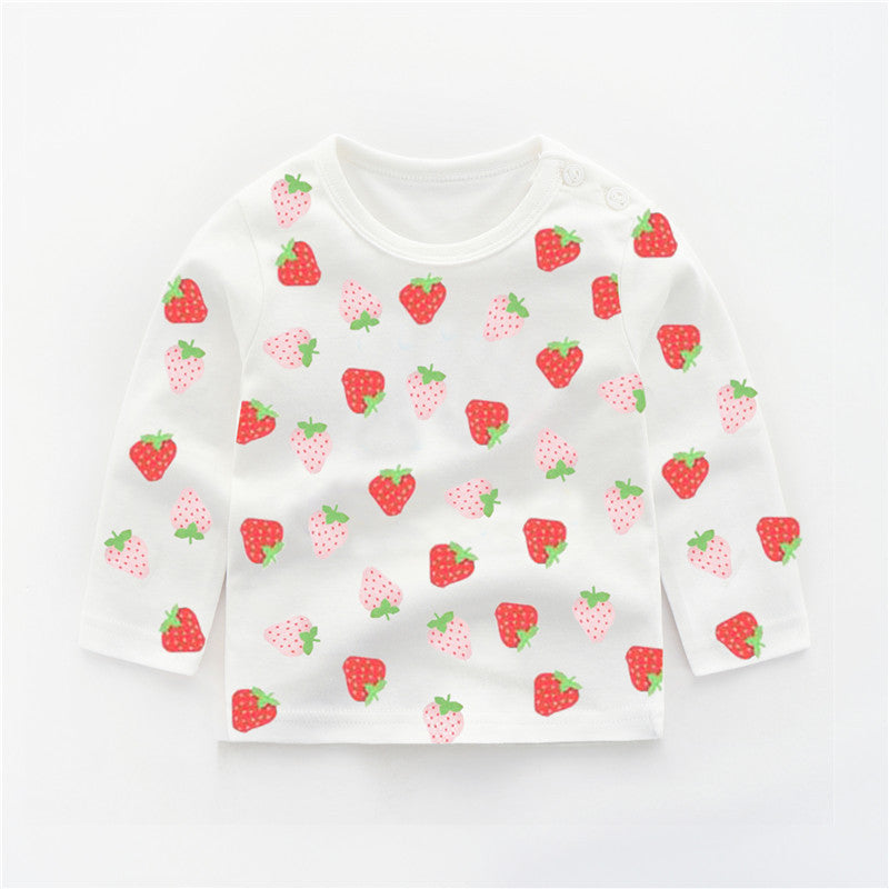 Baby Girl Children's Clothing Cotton Long Sleeves