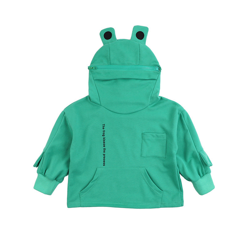 Baby Middle And Small Children's Casual Hooded Jacket