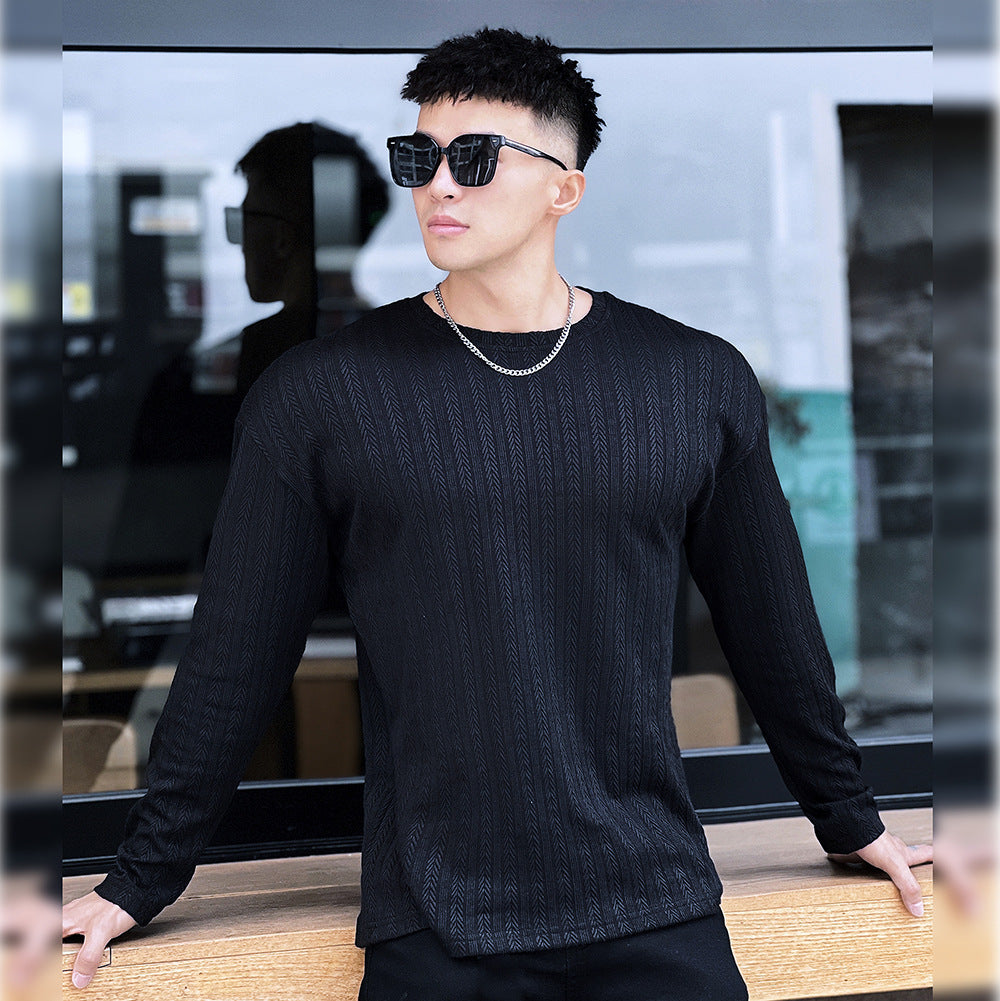 Men's Fitness Sportswear Long Sleeved T-shirt