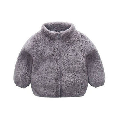 Vestes en peluche pour garçons et filles, enfants, bébés, nourrissons et tout-petits