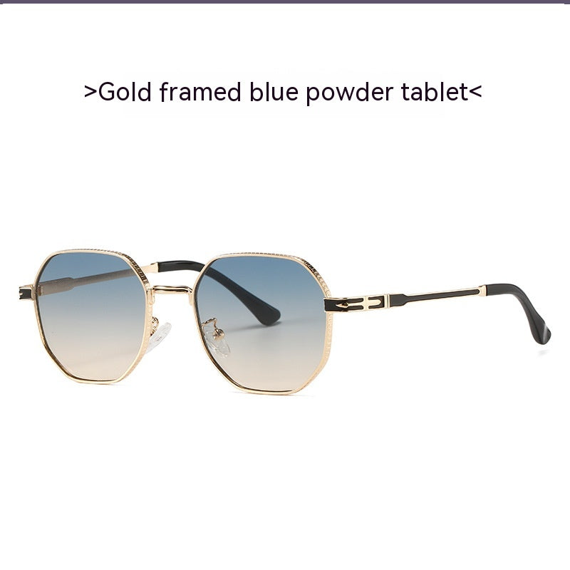 Women's Metal Frame Sun Glasses