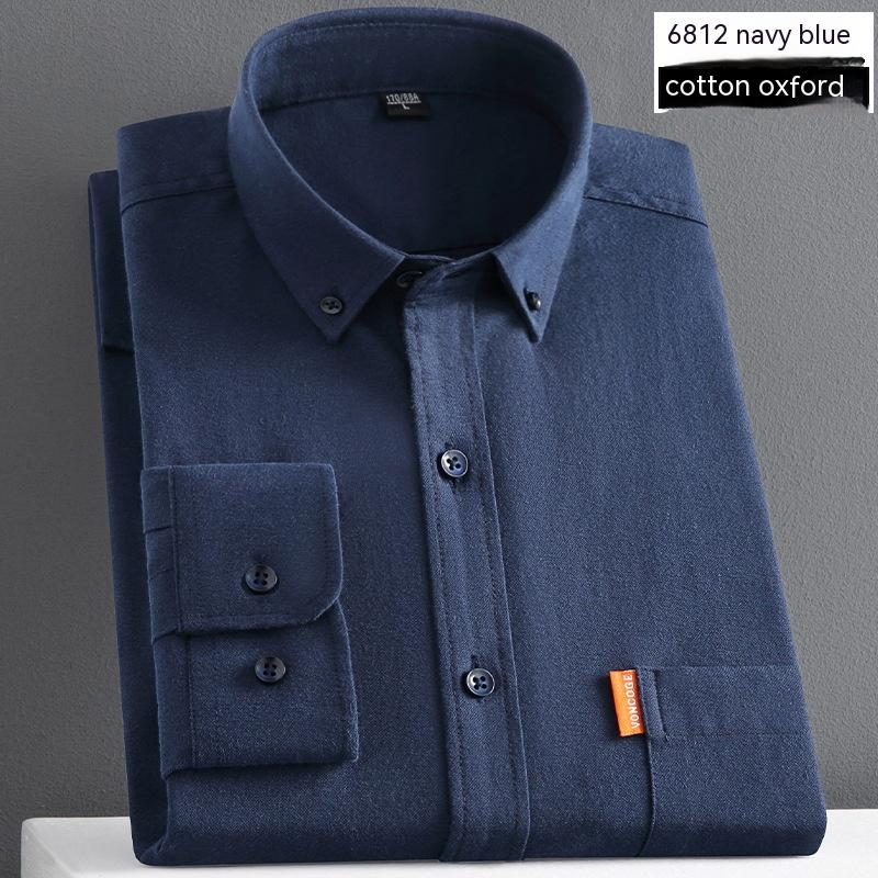 Men's Shirt Long Sleeve Pure Cotton Coat