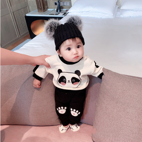 Children Fashion Casual Cartoon Suit Clothes