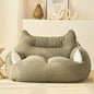 Solid Color Removable And Washable Teddy Hair Beanbag Cover