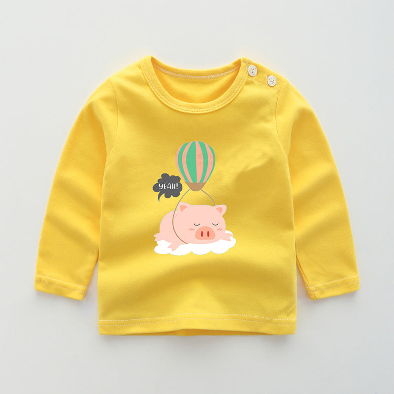 Baby Girl Children's Clothing Cotton Long Sleeves