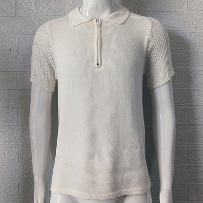 Summer Knitwear Men's Slim Top