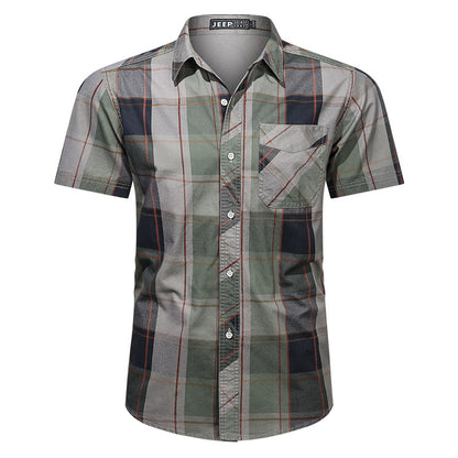 Men's Loose Short Sleeve Shirt Top