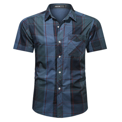 Men's Loose Short Sleeve Shirt Top