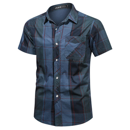 Men's Loose Short Sleeve Shirt Top