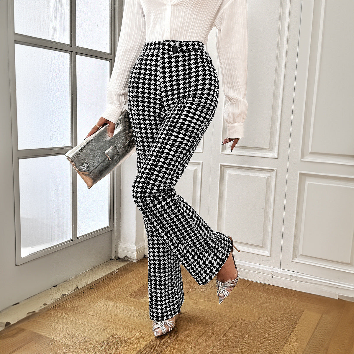 Women's Fashion Temperament Leisure Trousers