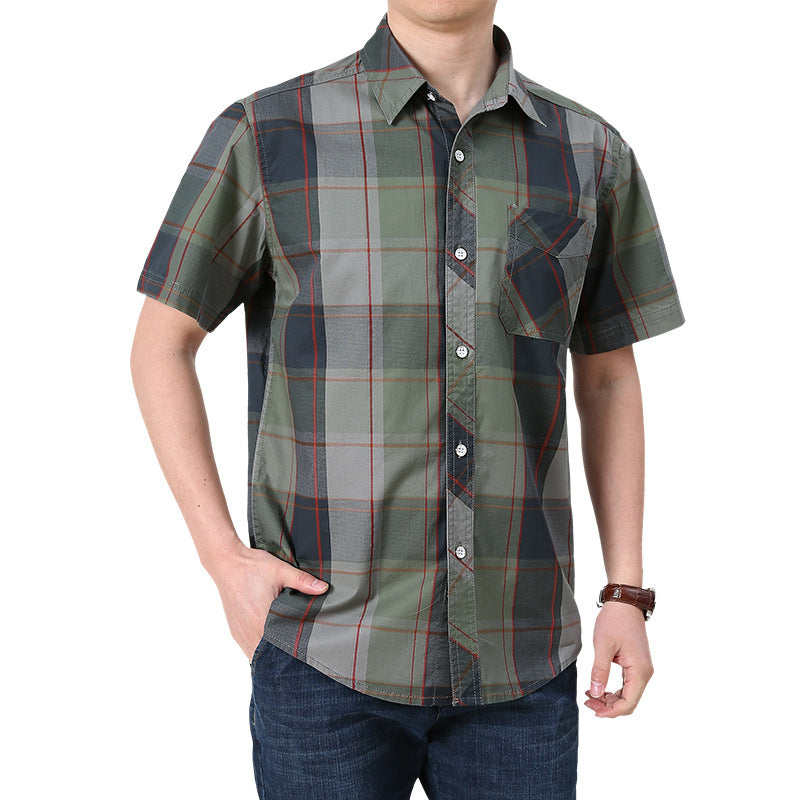 Men's Loose Short Sleeve Shirt Top