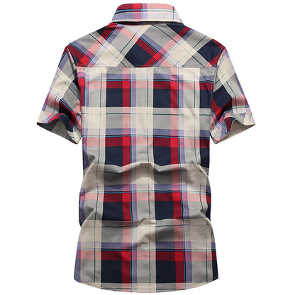 Men's Casual Sports All-match Cotton Shirt