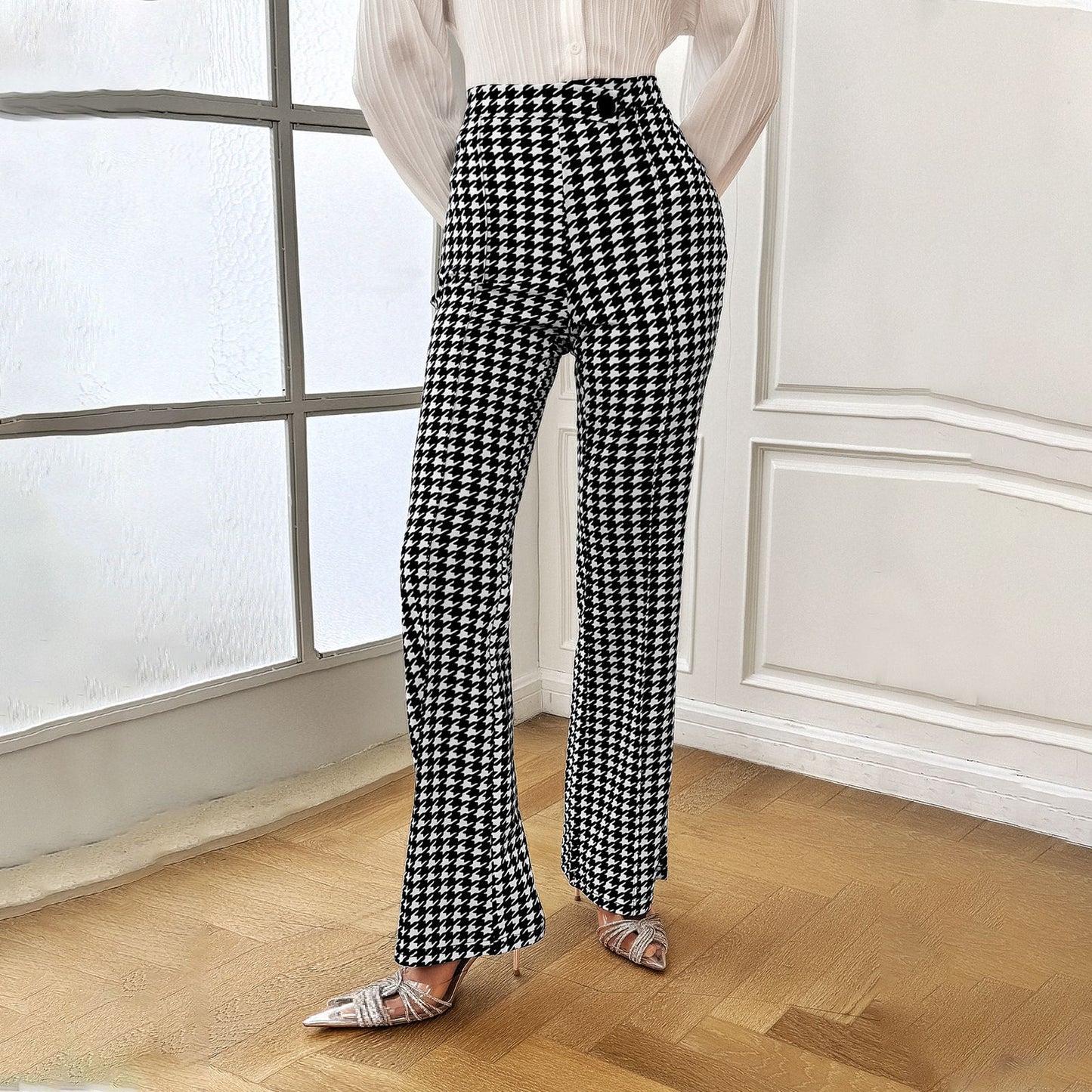 Women's Fashion Temperament Leisure Trousers