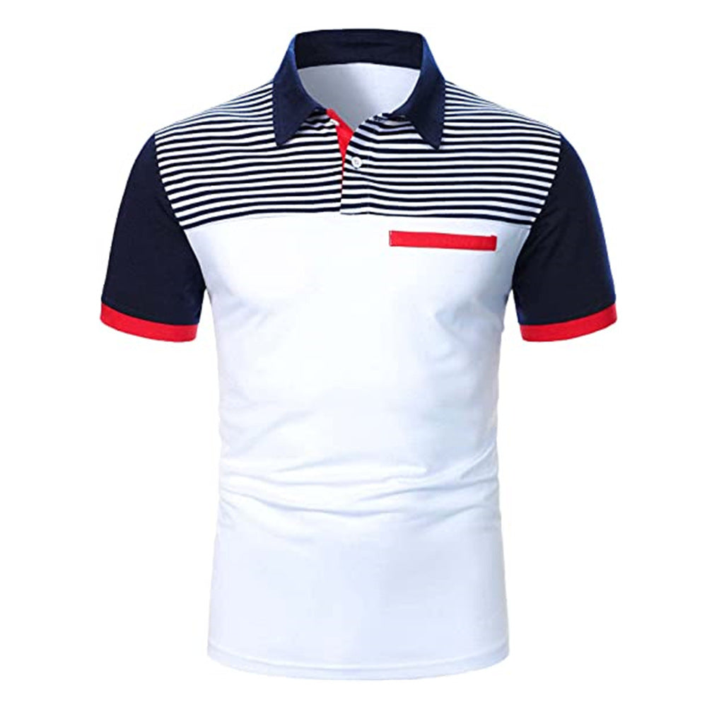 Men's Golf Jersey Short-sleeved Sweater